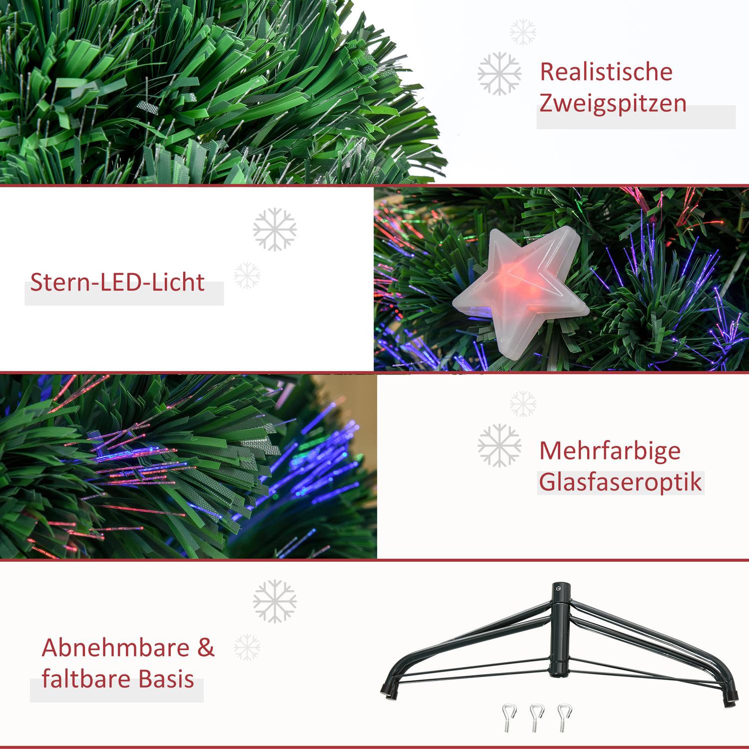 120 cm LED kunstmatige kerstboom met 16 lampjes