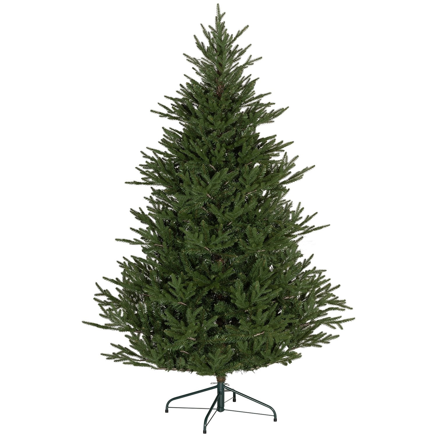 180cm künstlicher Weihnachtsbaum, 2380 Tips, klappbarer Ständer