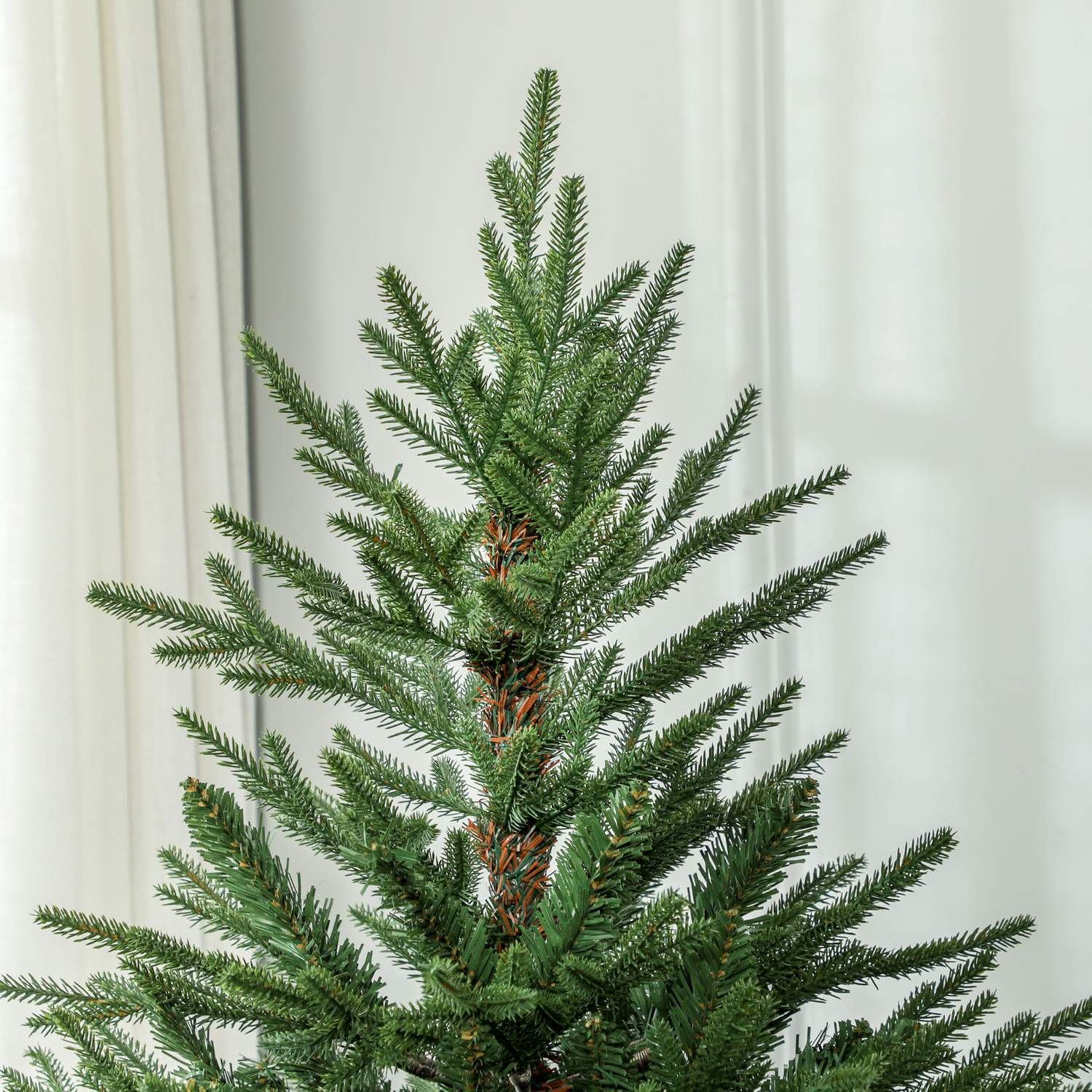 180cm künstlicher Weihnachtsbaum, 2380 Tips, klappbarer Ständer