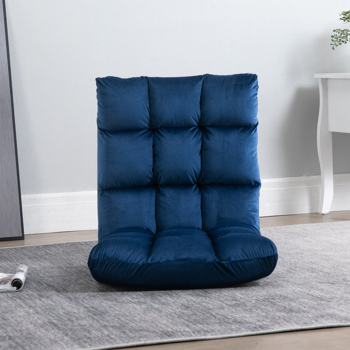 3-in-1 opklapbare vloerstoel met rugleuning, 13 standen