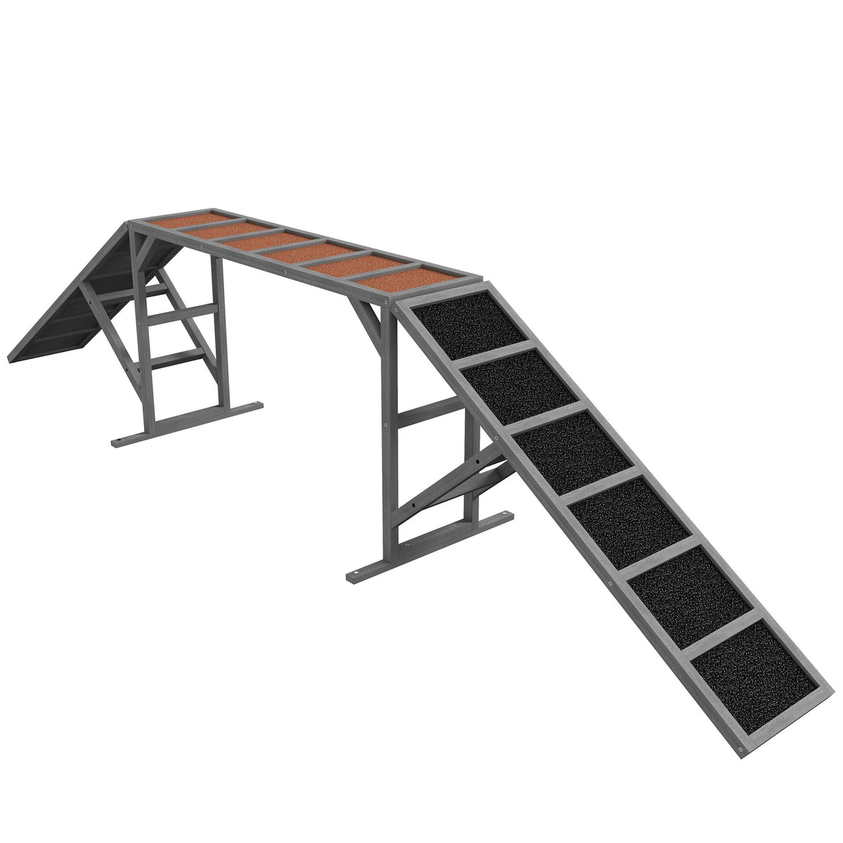 Hondenagilityhelling, antislip, helling van 35°, draagvermogen van 40 kg