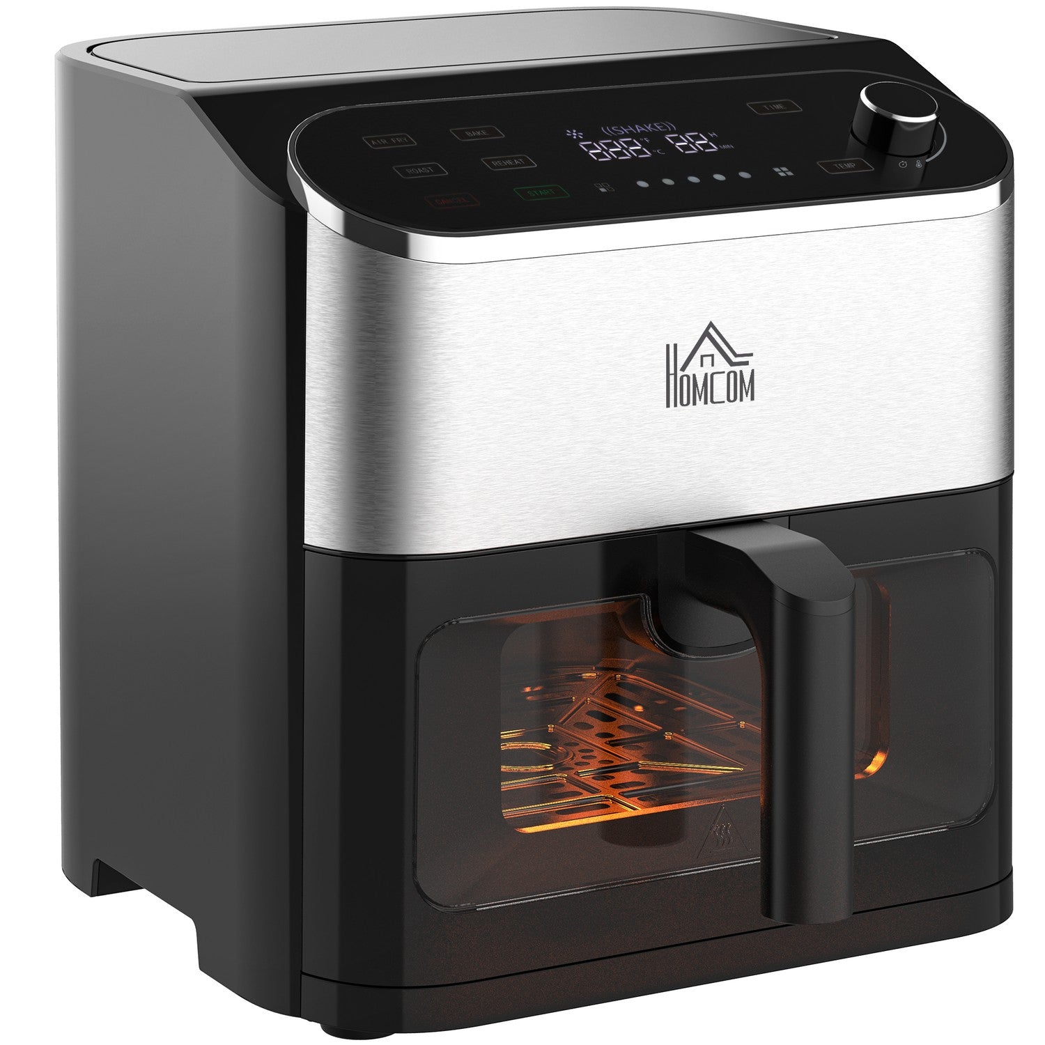 Airfryer met touchscreen, 6,5L, 1350W, antiaanbakmand