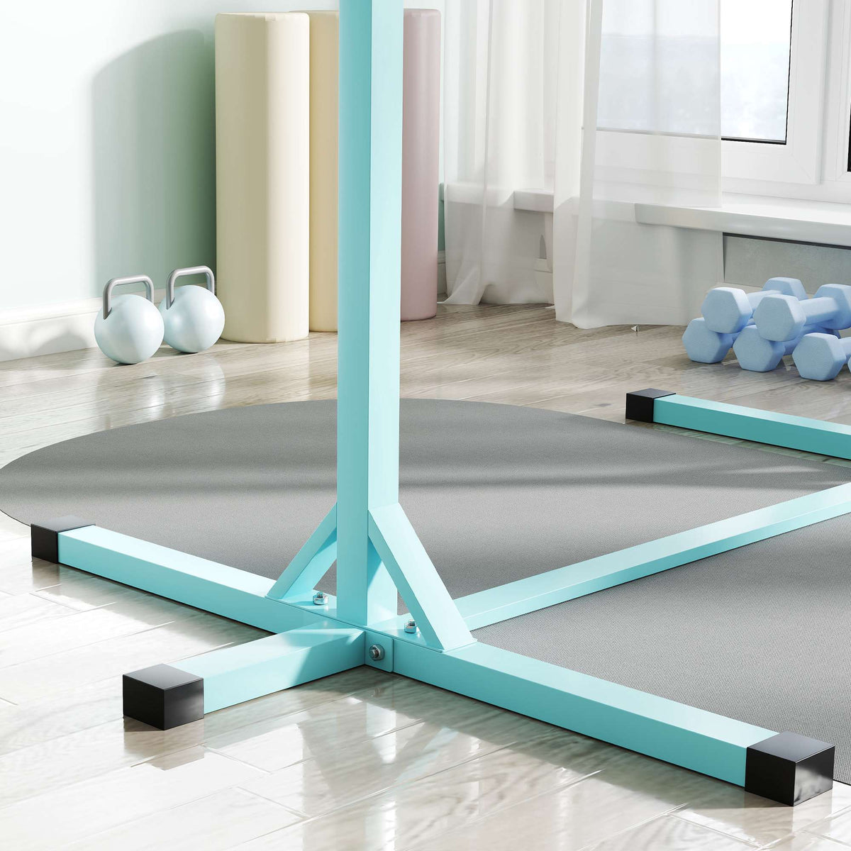 Gymnastiekrek voor kinderen, verstelbaar in 13 niveaus, 75 kg