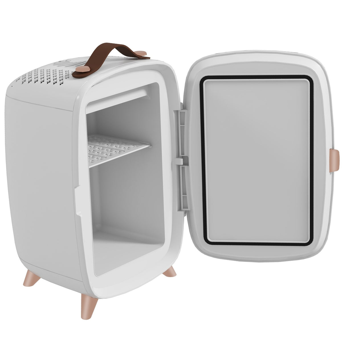 Draagbare minikoelkast 6L – koelt cosmetica en dranken