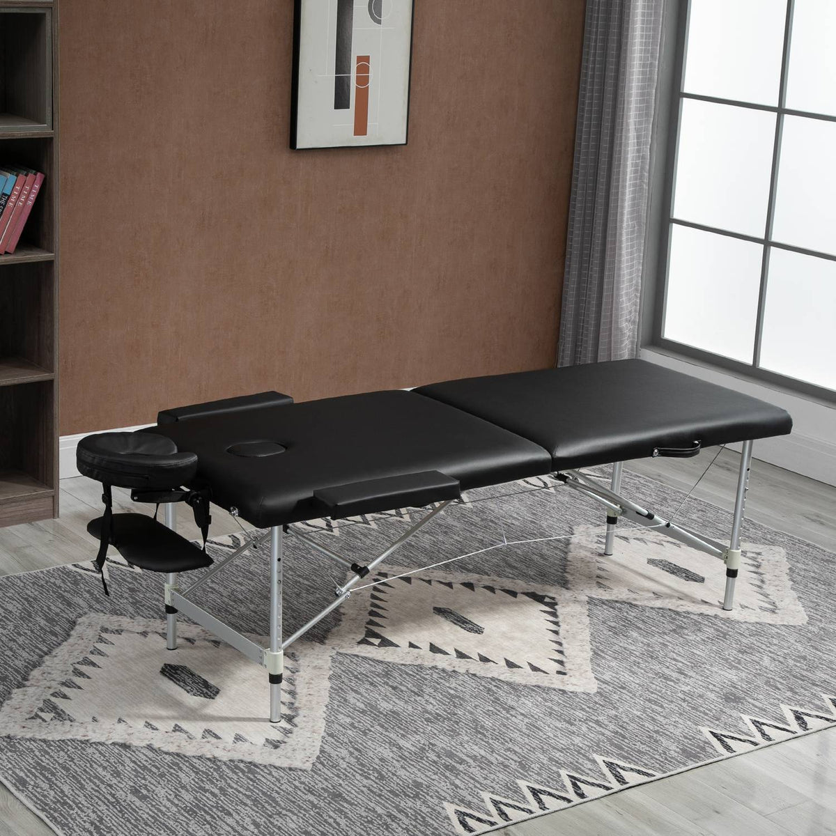 Draagbare massagetafel met draagtas, verstelbare hoogte