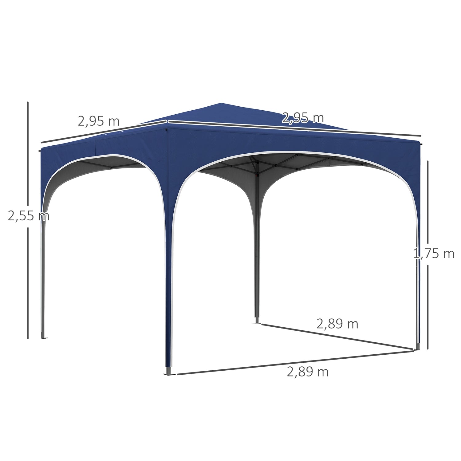 Draagtas & zandzakset, duurzaam oxfordstaal, blauw