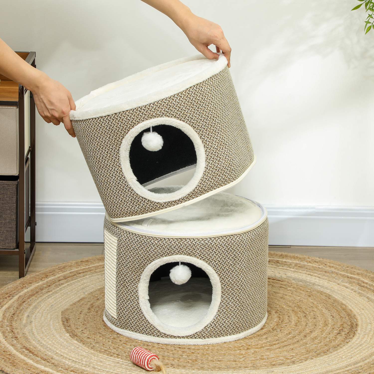 Krabpaal, Sisal, 56 cm, voor katten tot 5 kg