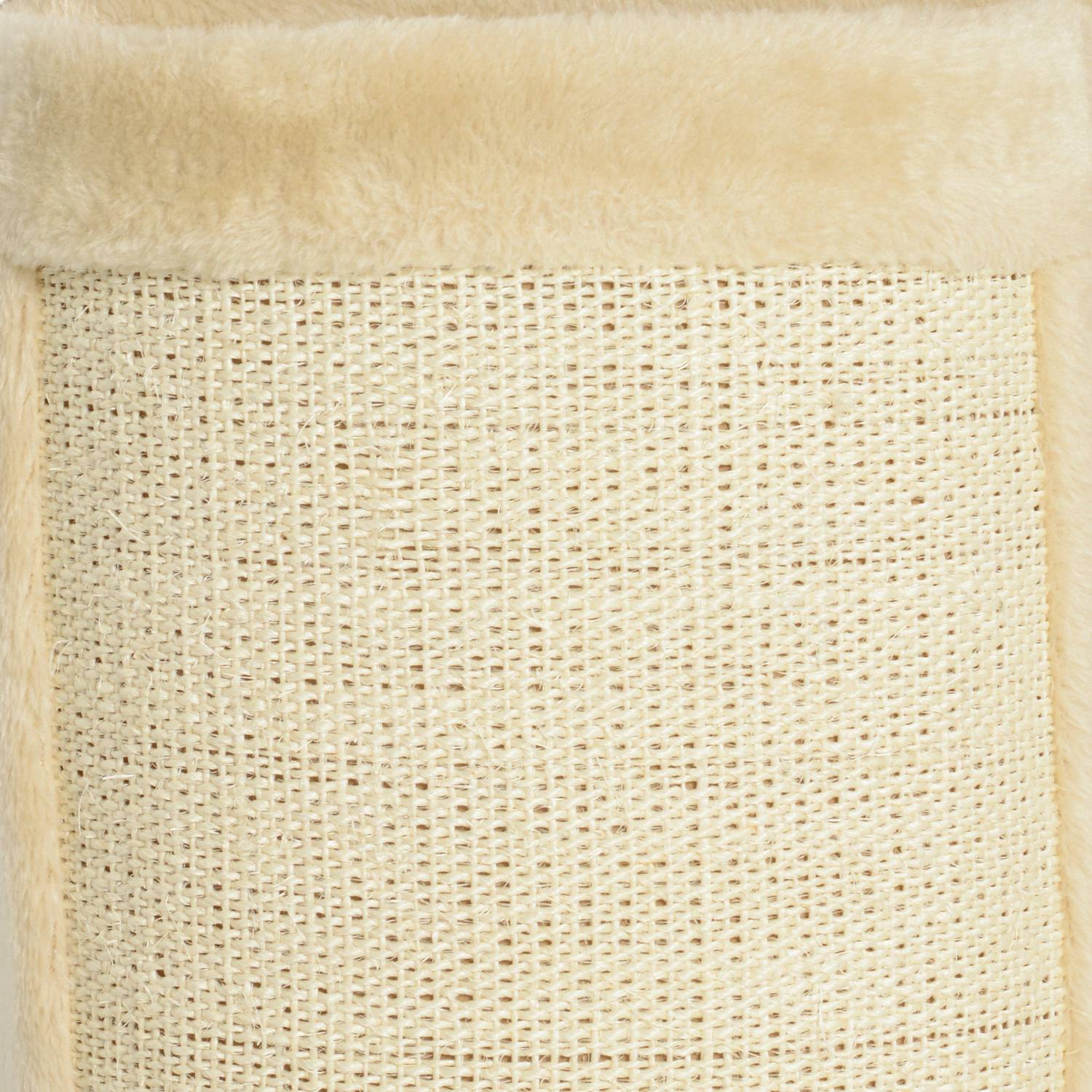 Kattenklimwandsset, 4-delig pluchen meubel, beige