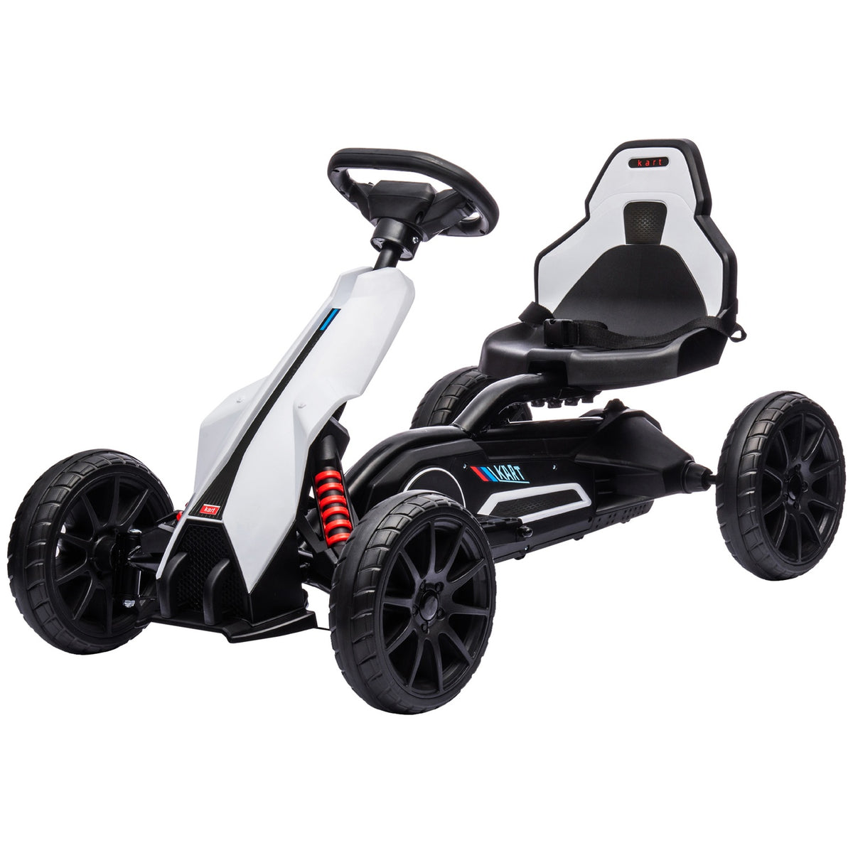Elektrische Go-Kart voor Kinderen, 12V, 3-8 jaar, Wit