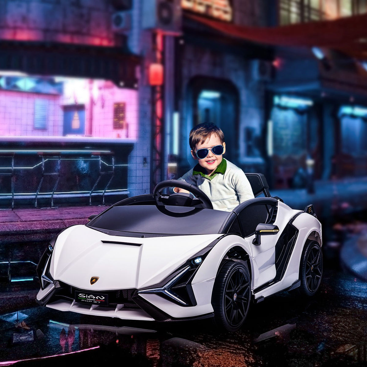 Elektrische SUV voor kinderen, afstandsbediening, muziek en licht