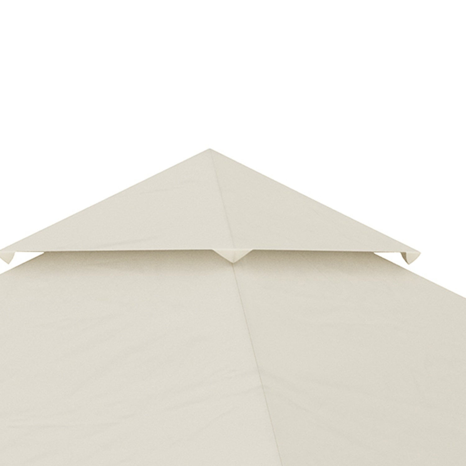 Vervangingsdoek voor tuinpaviljoen, 3x3M, crèmewitte hoes