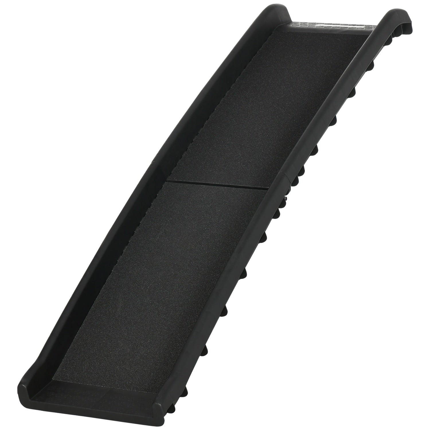 Opvouwbare hondenloopplank – Antislip, Zwart, 155x39x14 cm