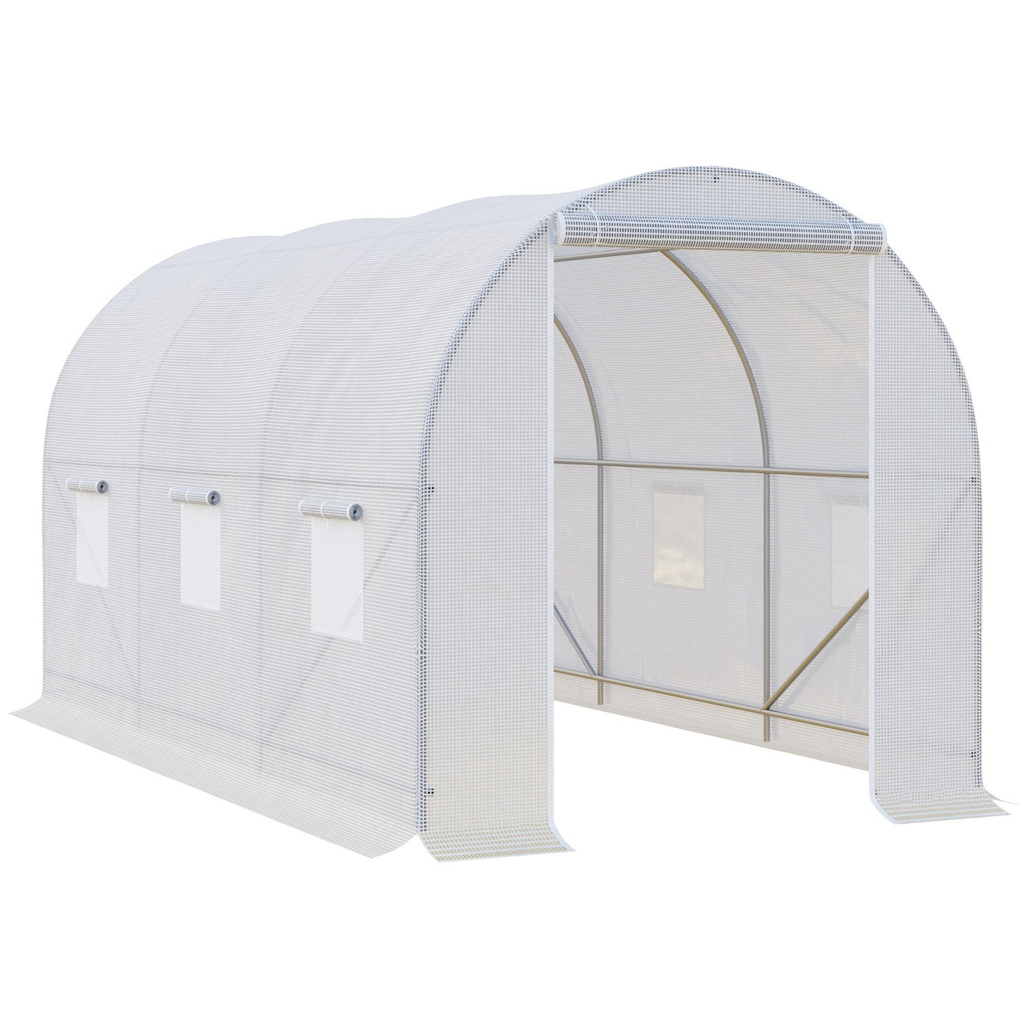 Foliekas voor tuin – 350x200x200cm Plantenkas