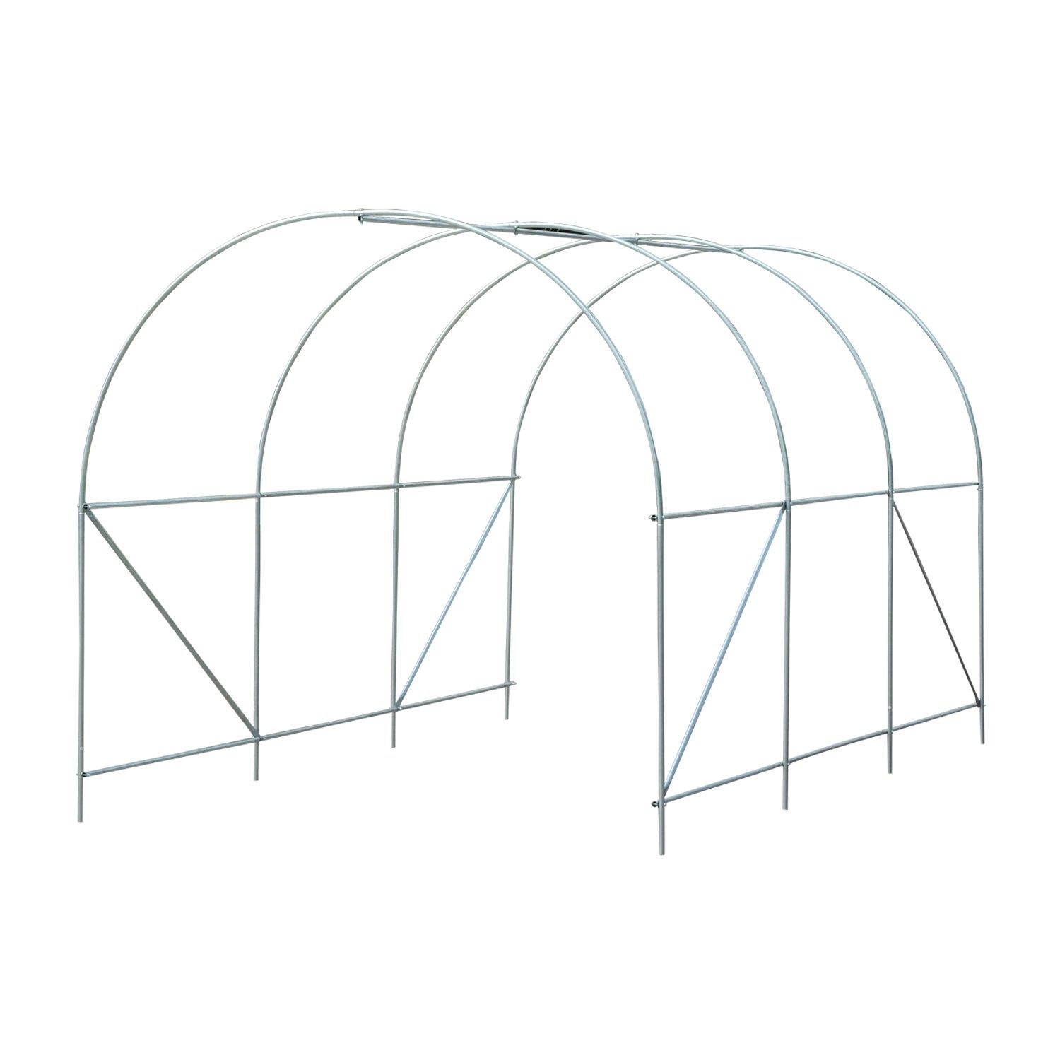 Foliekas voor tuin – 350x200x200cm Plantenkas