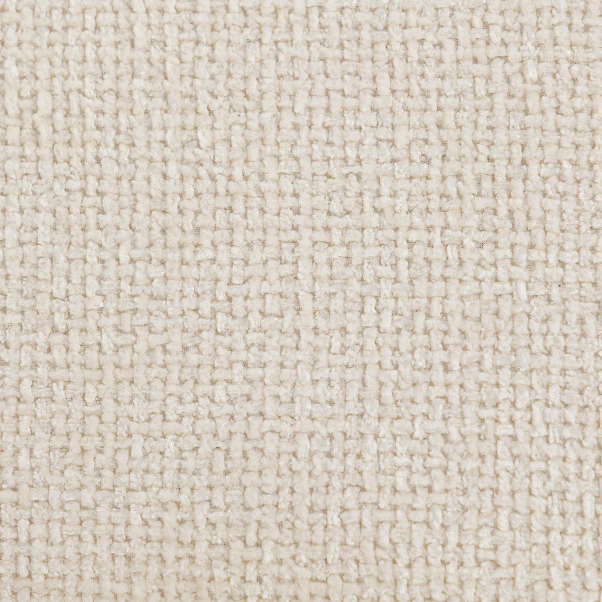 Voetenbank met chenillekussen, stalen poten, 45 x 41 x 38 cm