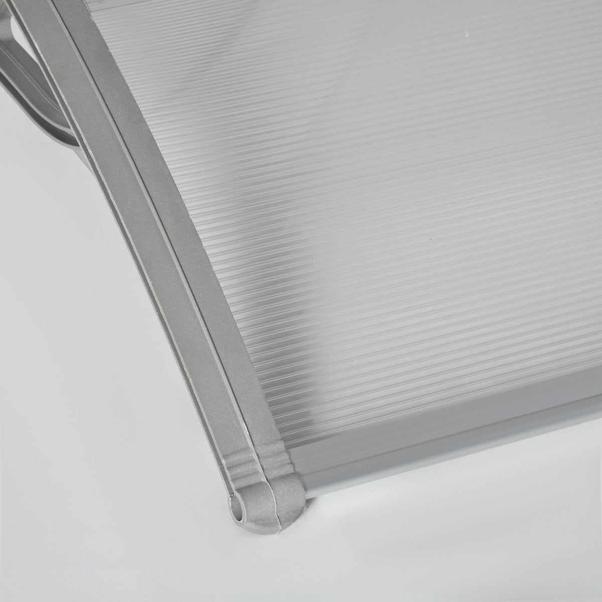 Luifel voordeur 100x75 cm UV- en weerbestendig