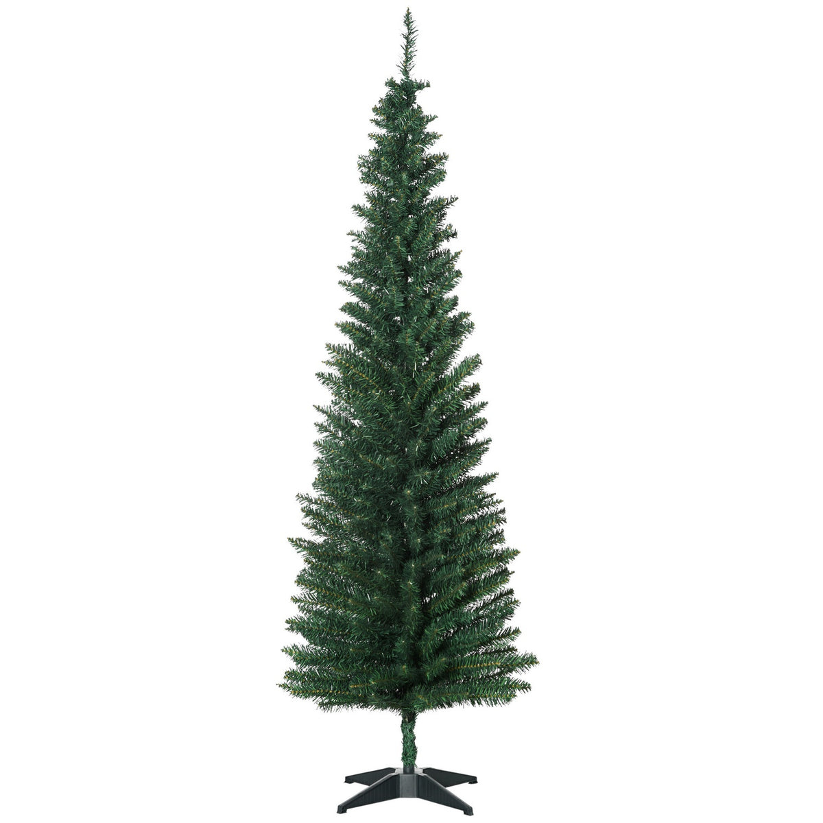 Groene kerstboom met 390 toppen en stevige standaard