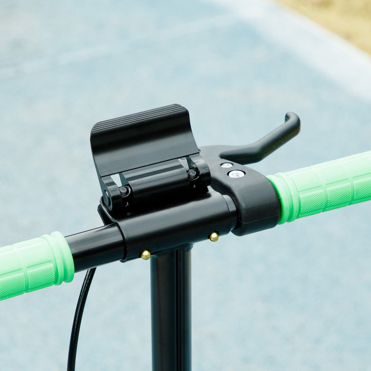 Opvouwbare kinderscooter, in hoogte verstelbaar, 2 verlichte wielen, groen