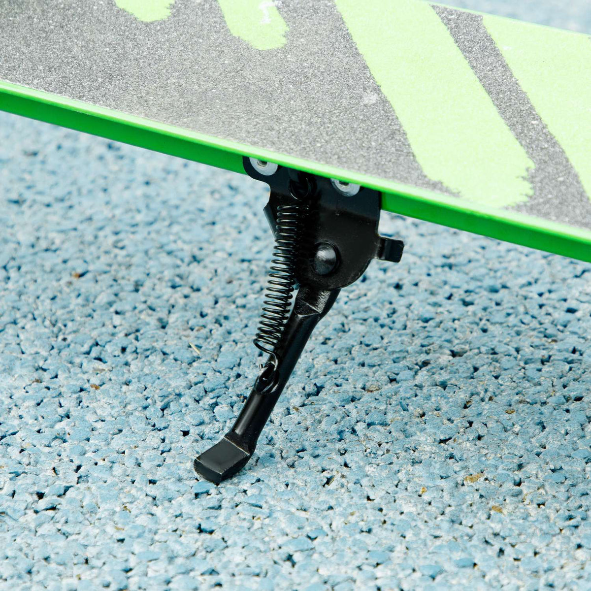 Opvouwbare kinderscooter, in hoogte verstelbaar, 2 verlichte wielen, groen