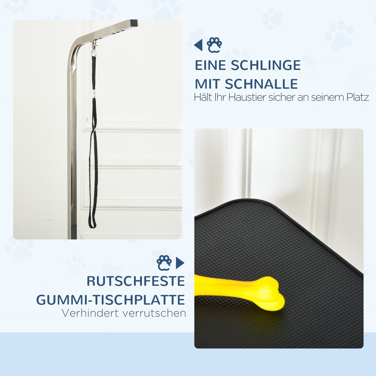 Hydraulische hondentrimtafel met trimbeugel