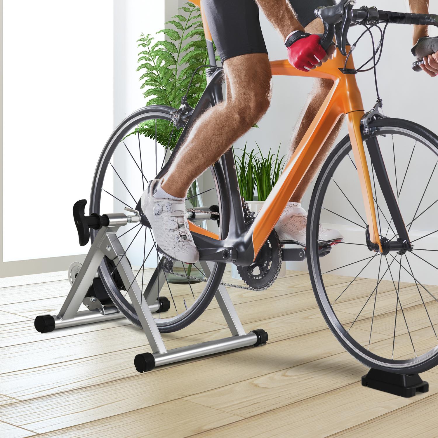 Indoor fietstrainer, opvouwbaar magnetisch, geschikt voor 26"-28" wielen