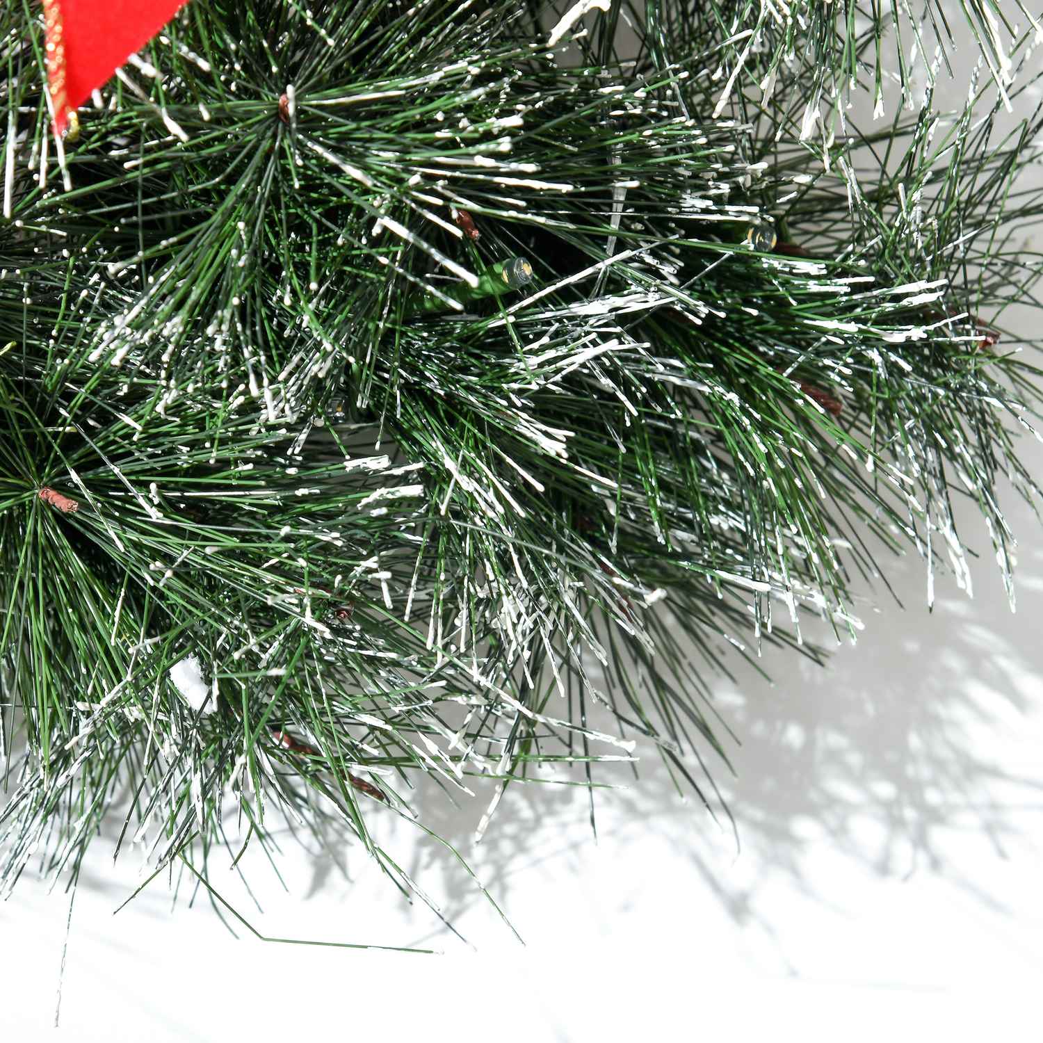 Kerstslinger, 60cm, groen, ophangoog