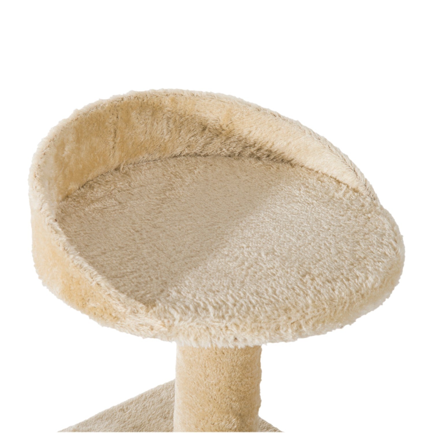 Griffoir pour chat, colonnes en sisal, beige, 50x50x100 cm