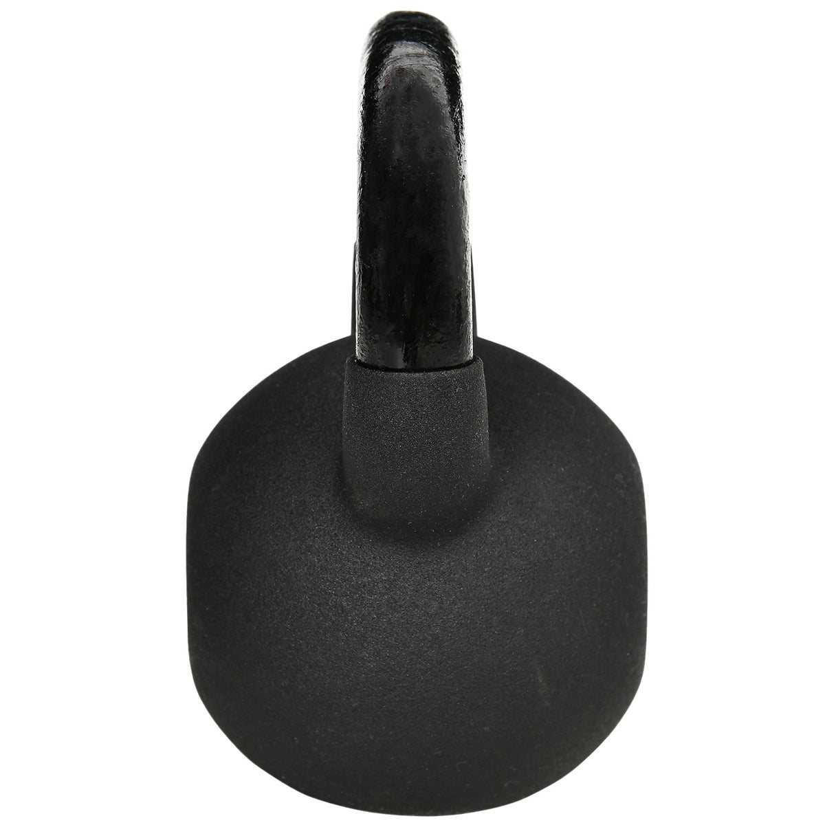 Kettlebell 12 kg, neopreen gecoat gietijzer, vloervriendelijk