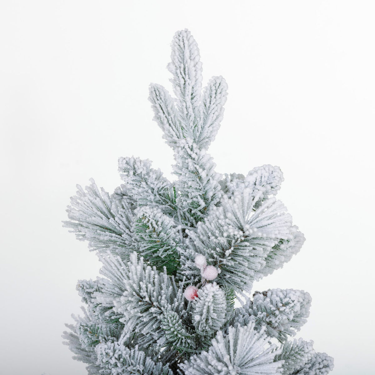 Kunstkerstbomen, 90 cm, 100 LED-lampjes, set van 2