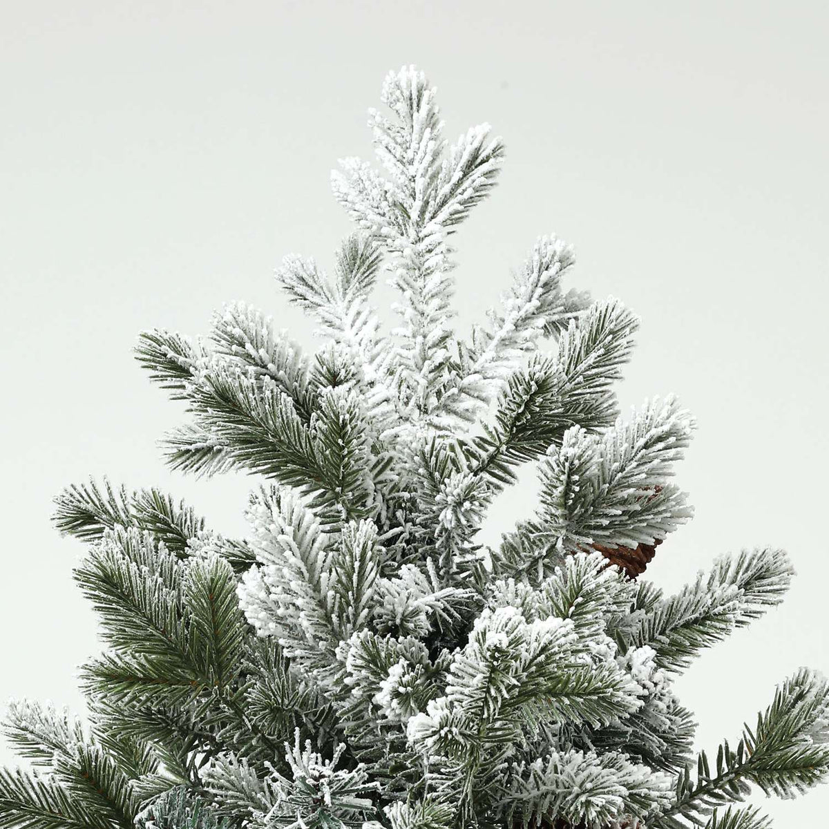 Kunstkerstboom, 100cm, besneeuwd, vlamvertragend