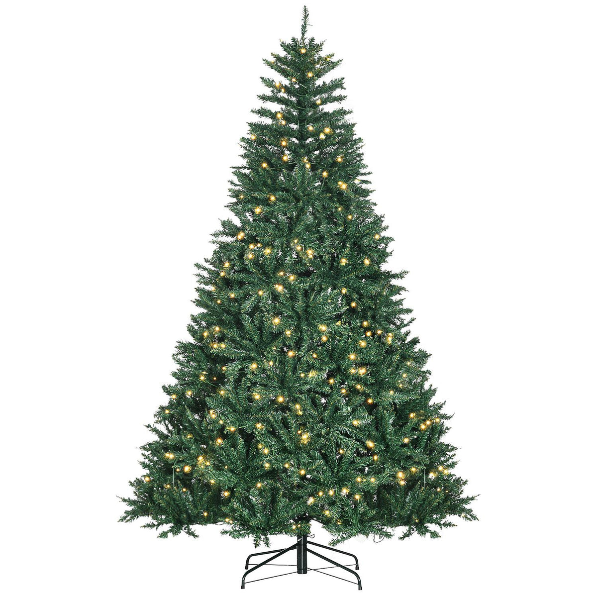 Kunstmatige kerstboom met 700 ledlampjes, 2,1 m hoog
