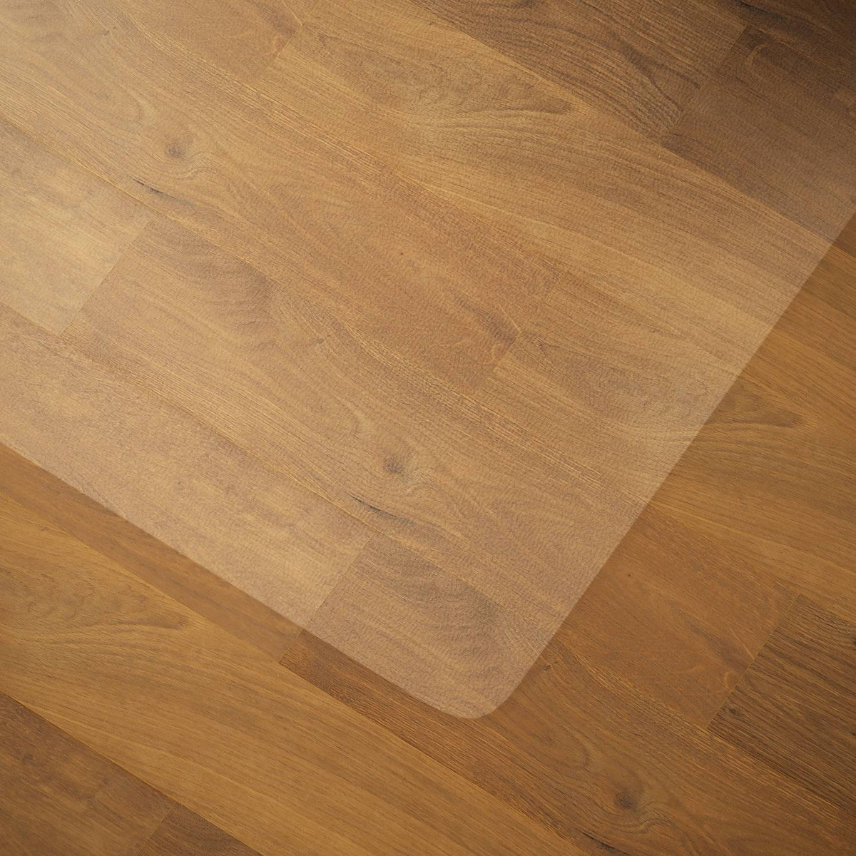Vloerbeschermer voor bureaustoel, antislip, 120 x 120 cm, transparant