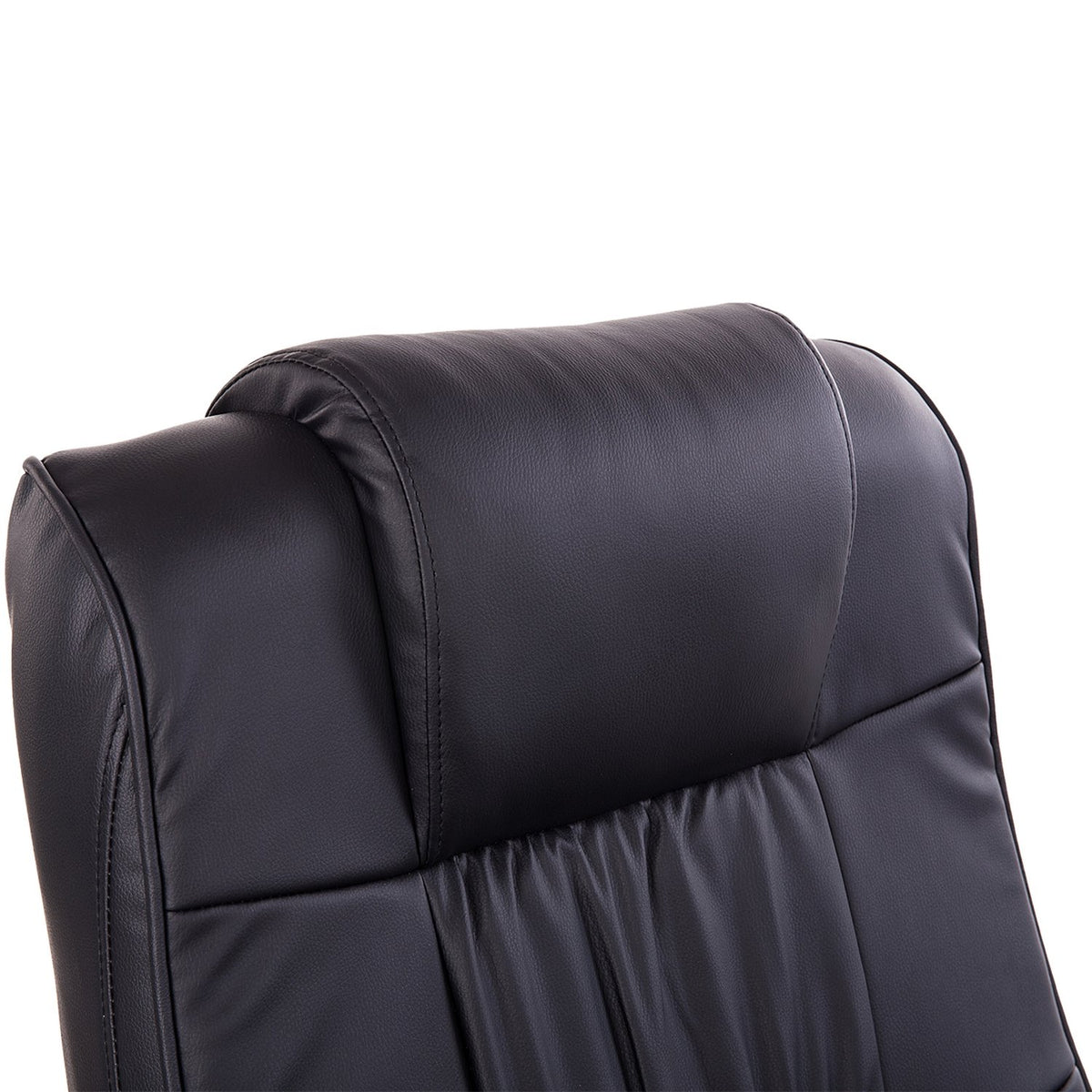 Liggende massagestoel, 360° draaibaar, afstandsbediening, zwart