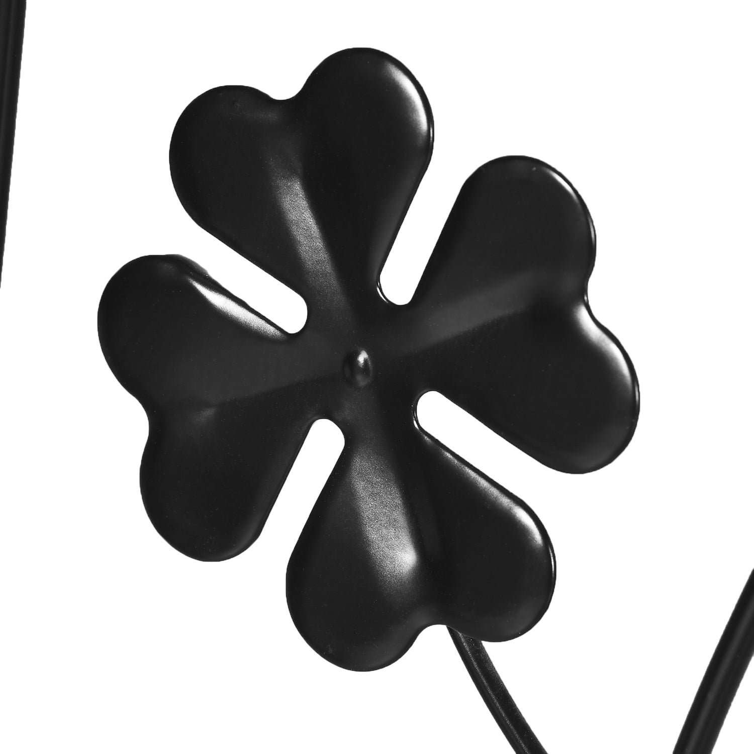 Metall-Rankgitter-Set für Kletterpflanzen – Schwarz, 38x98 cm