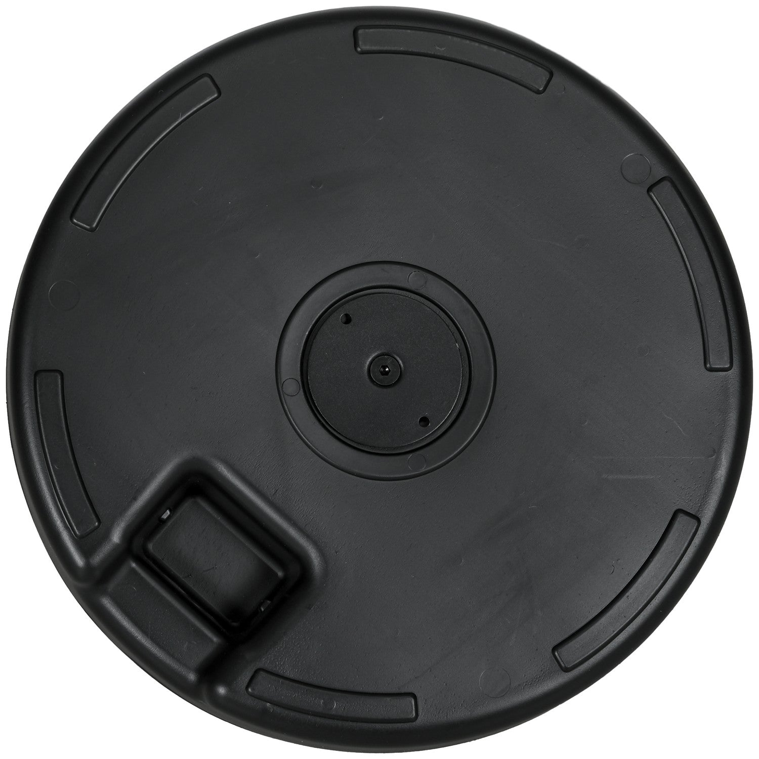 Parasolvoet 29 kg, zwart, rotanlook, geschikt voor Ø38/48 mm stokken