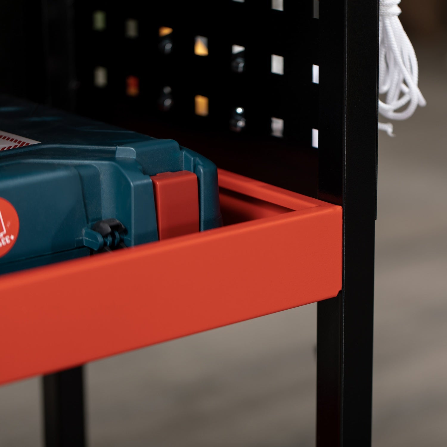 Rood garagerek - 100 kg draagvermogen