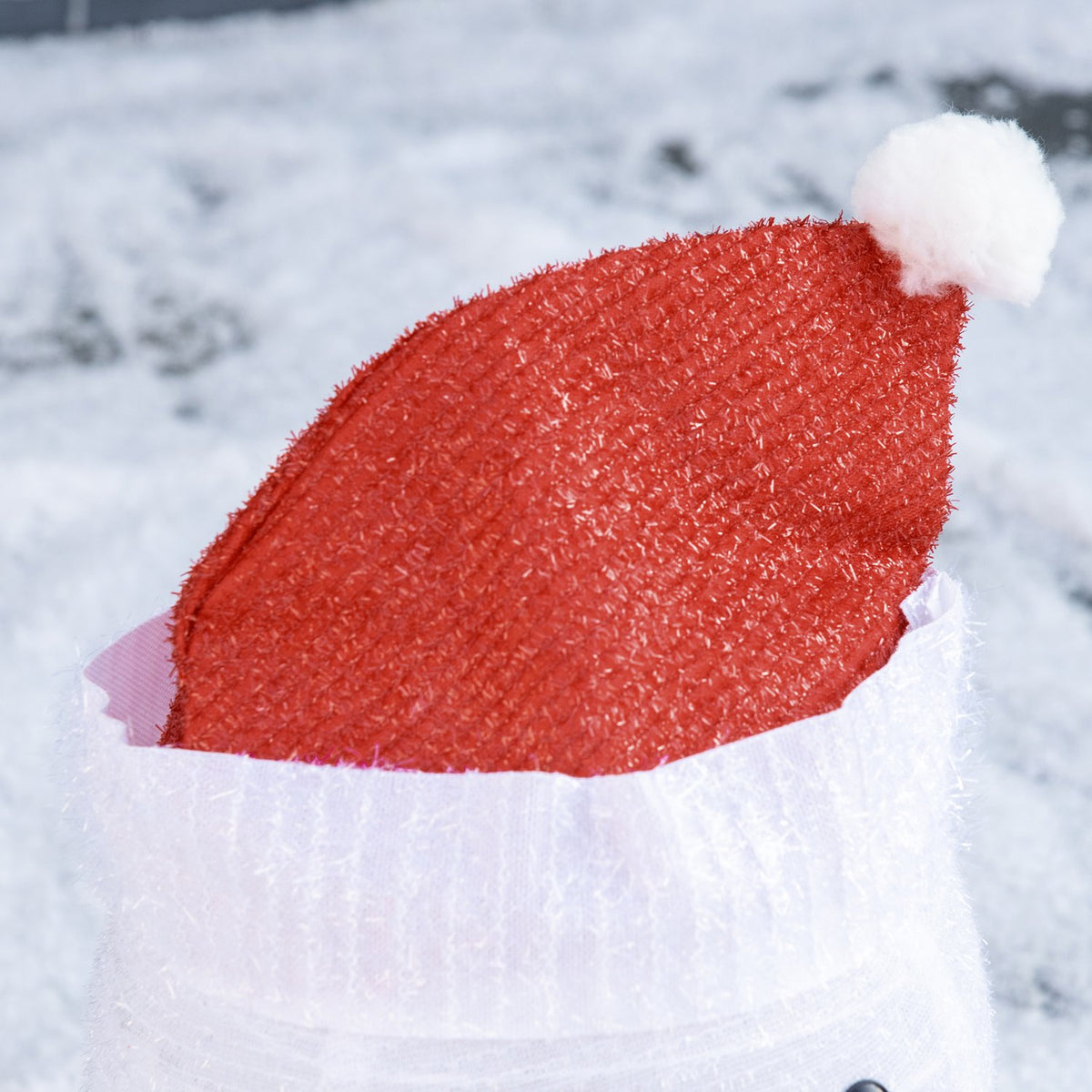 Sneeuwpop kerstversiering met ledlampjes, weerbestendig
