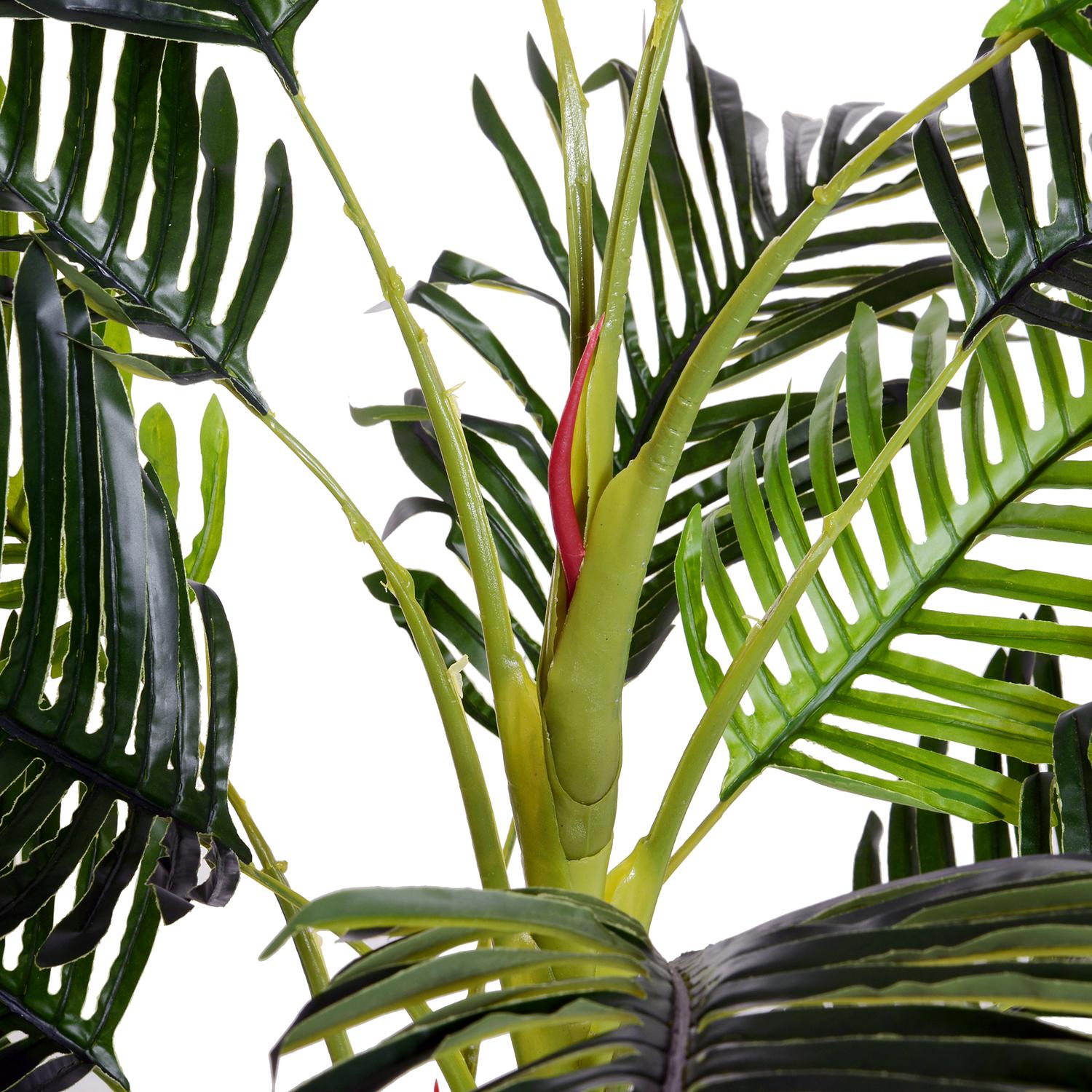 Grote kunstmatige palmboom, 150cm, Binnen/buitendecoratie
