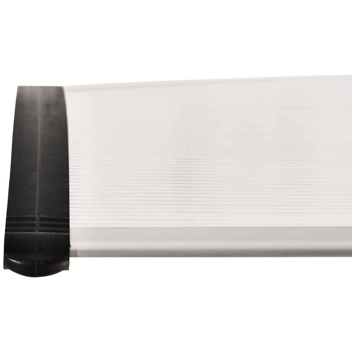 Transparant polycarbonaat afdak voor buitendeur – 75x100cm