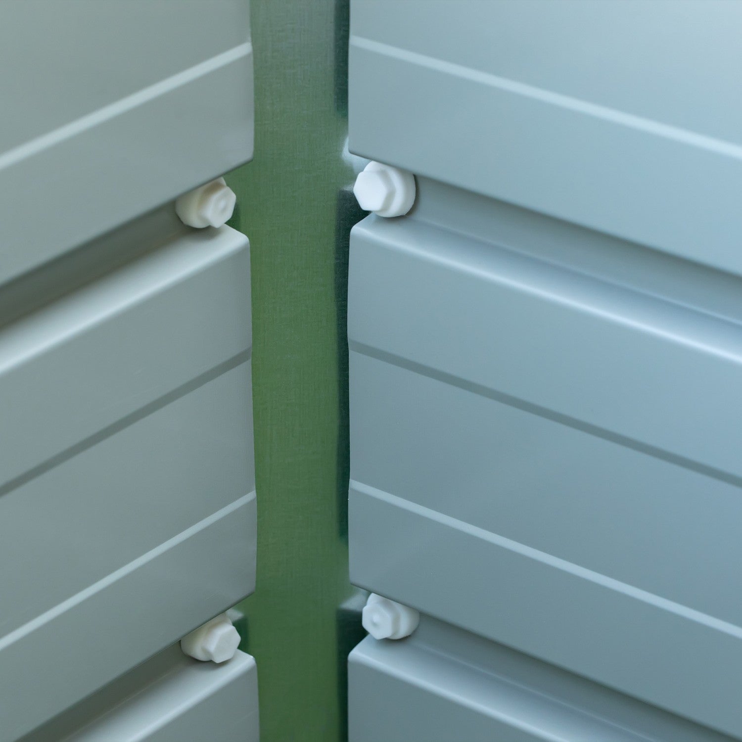 Stalen tuinbed met handschoenen, groen, 125x47x40cm
