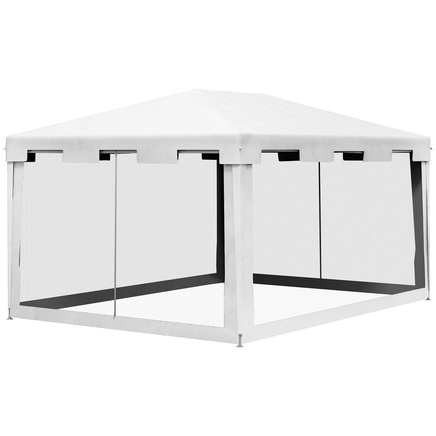 Tuinpaviljoentent 4x3m met netwanden