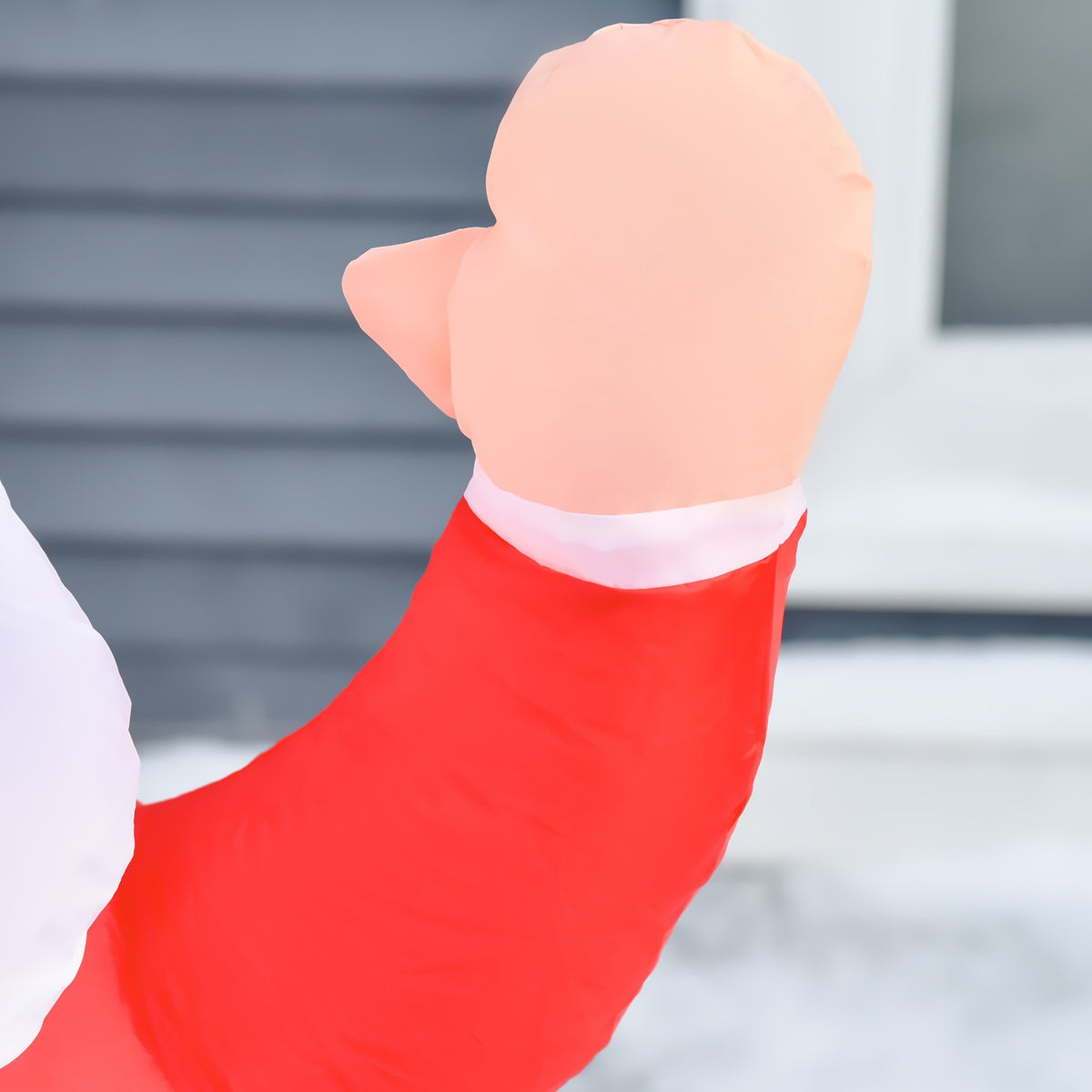 Opblaasbare Kerstman kerstdecoratie met LED-verlichting