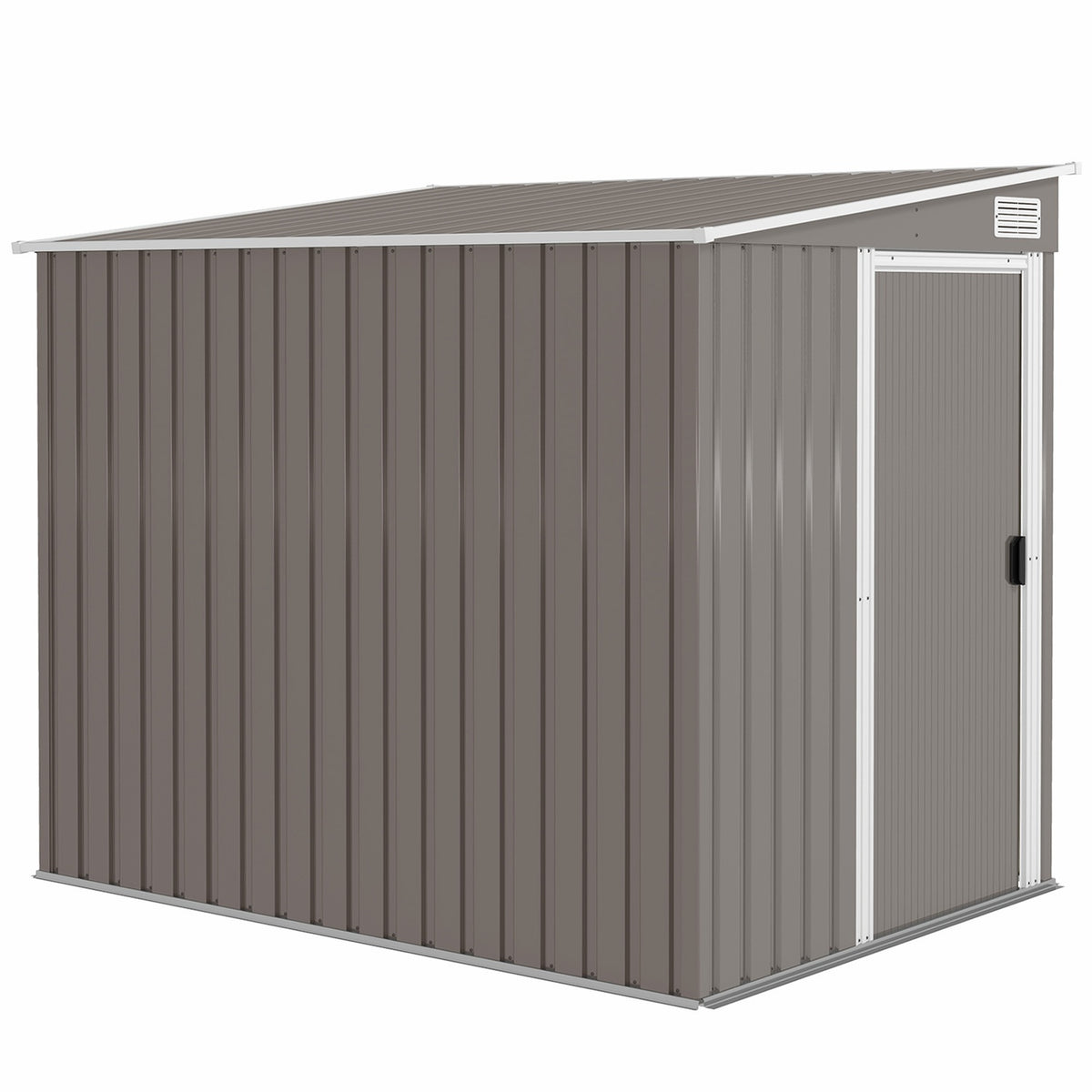 Tuinberging, 7 x 5 voet, gegalvaniseerd staal, geventileerd