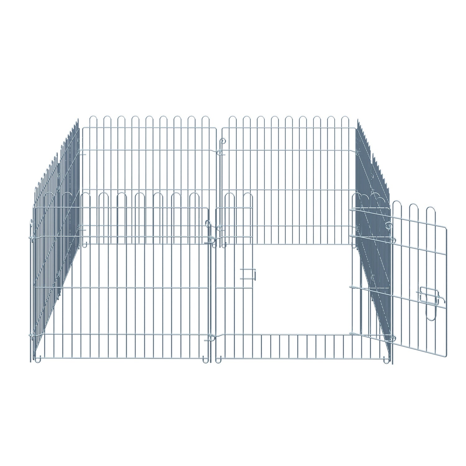 Outdoor puppyrenhek, 8 panelen, B63 x H60 cm