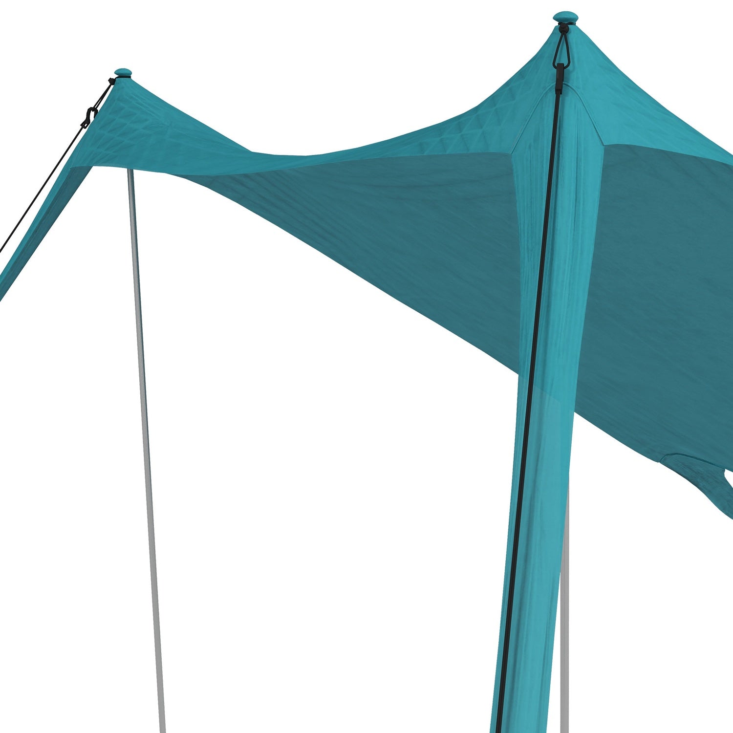 Waterdicht zonnescherm met UV-bescherming, 2,15x2x2M hemelsblauw