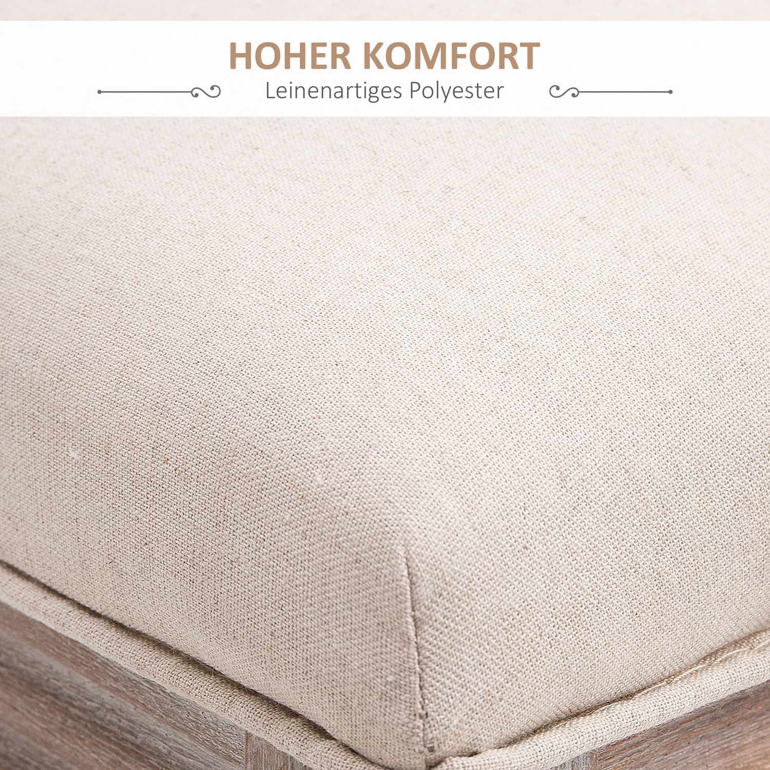 Vintage beige eetkamerstoel – gestoffeerde rotan fauteuil