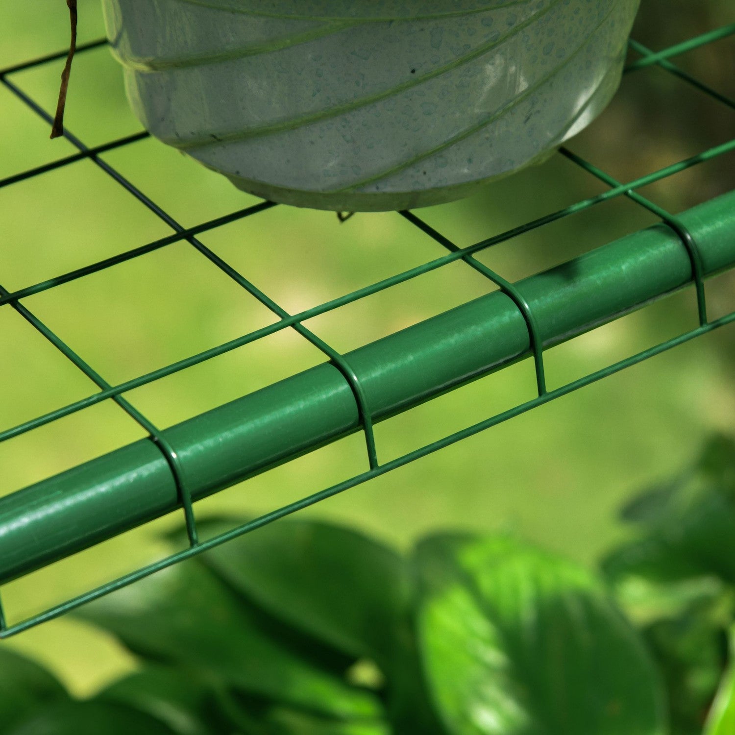Inloopkas met schappen – Staal PVC-frame