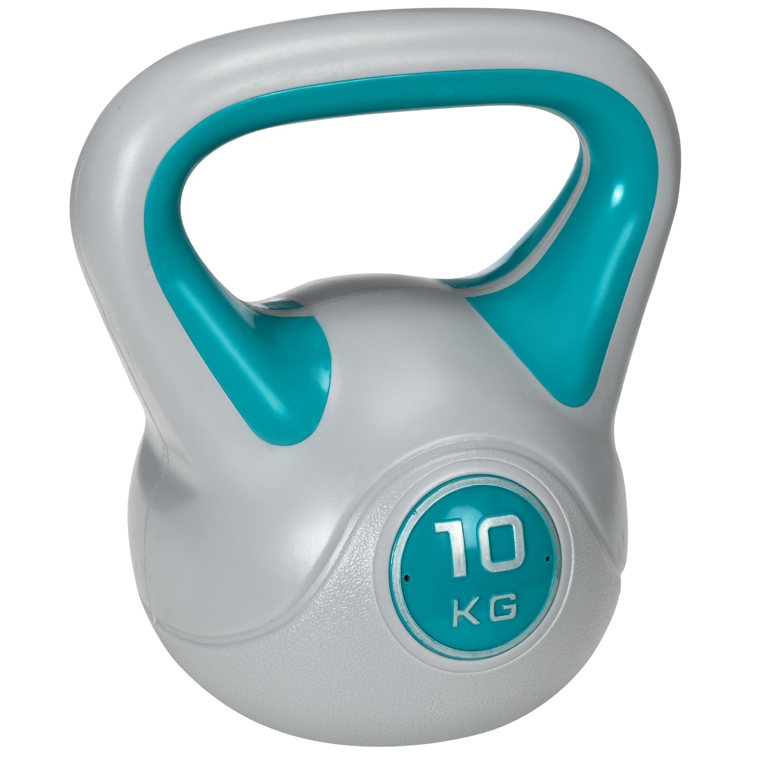 10 kg vloervriendelijke kettlebell – kracht en conditie