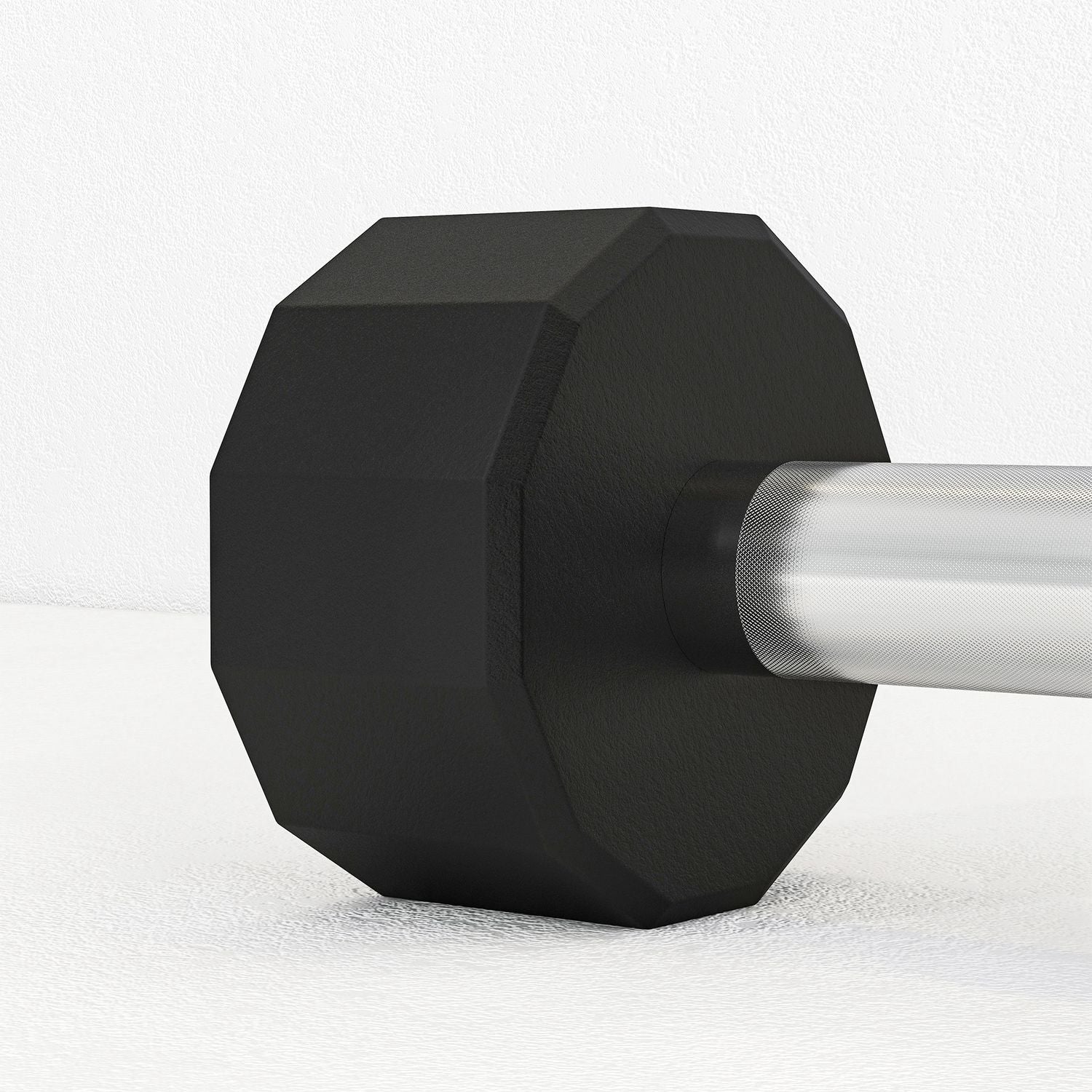 20 kg Halterset metaal, Antislip, Zwart, Krachttraining