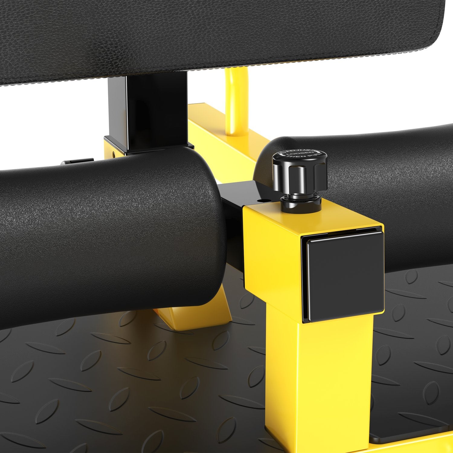3-i-1 justerbar Sissy Squat Trainer, stål, 120 kg kapacitet